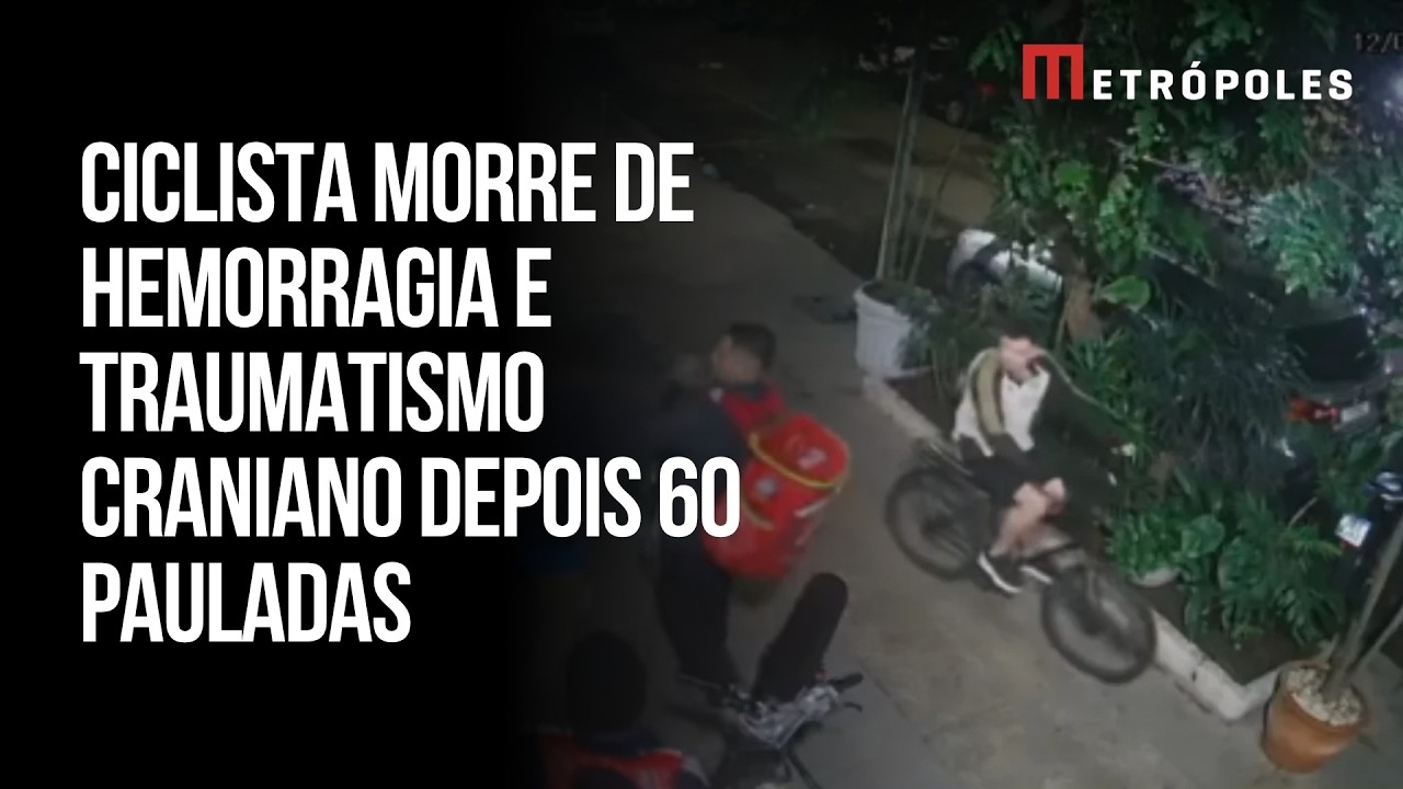 Ciclista morto em Copacabana levou 63 pauladas em 9 minutos