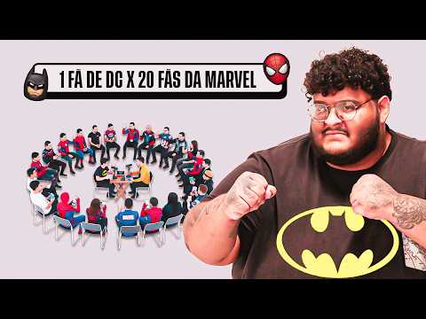 1 FÃ DE DC X 20 FÃS DA MARVEL 🦸🏽 ft. Igor DCnauta