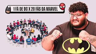 1 FÃ DE DC X 20 FÃS DA MARVEL 🦸🏽 ft. Igor DCnauta