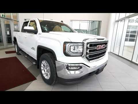 White 2018 GMC Sierra 1500 SLE Review Edmonton AB - Wolfe Cadillac Edmonton