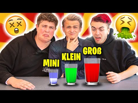 mini / small / large shot | DRINKS Challenge (with Smiley & Simon Will)