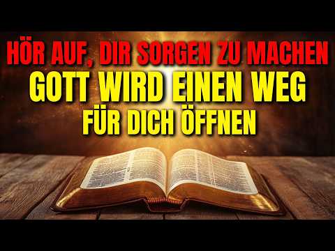 Lass deine Sorgen hinter dir: Gott bereitet Wunder für dich vor
