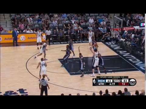 NBA, playoff 2016, Spurs vs. Grizzlies, Round 1, Game 2, Move 42, Boban Marjanovic, airBall