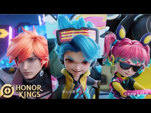 Honor of Kings Hero skin CG (Lan/Caiwenji/LiuShan）