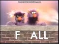 Rocket Classic Sesame Street Two Headed Monster FALL 1979