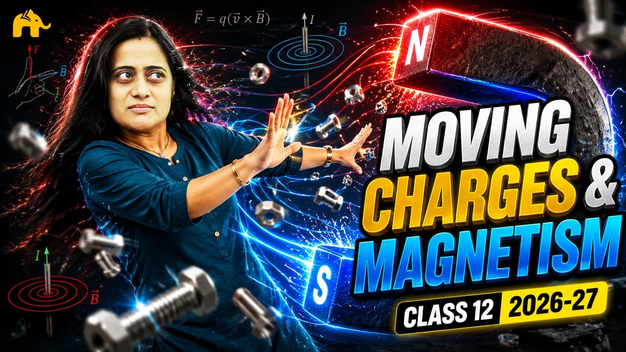 Moving Charges & Magnetism Class 12 Physics Chapter 4 One Shot | New NCERT CBSE | Full chapter