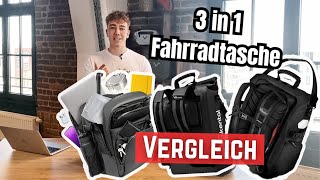 3in1 Fahrradtaschen im Vergleich - welche passt zu dir? #valkental #vergleich