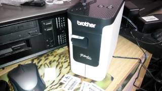 Brother PT-P700 (PTP700R1) - відео 1