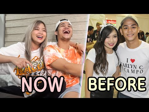 Reacting to our Old Videos Together - Carlyn Ocampo
