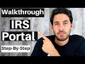 IRS Stimulus Portal FULL Walkthrough Ste