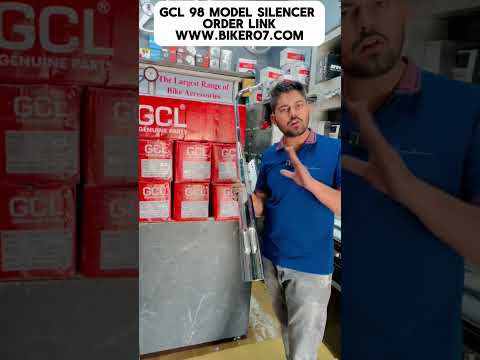 GCL 98 Model Short silencer #biker07 #splendorsplendor #youtubeshorts #splendor #bikemodification
