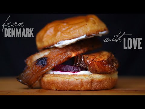 The DANISH Pork Belly Sandwich |  FLÆSKESTEG Sandwich My Way