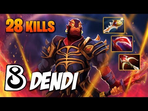 Dendi Ember Spirit 28 KILLS - Dota 2 Pro Gameplay [Watch & Learn]