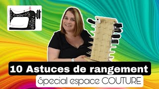 10 Astuces de rangement pour votre espace COUTURE / By PopO