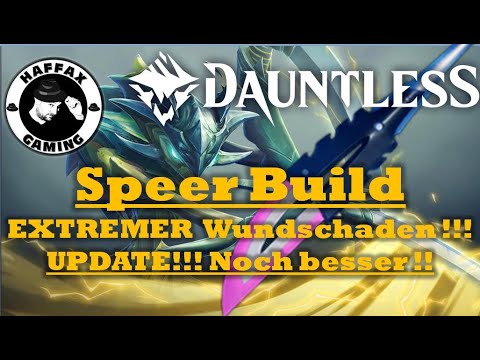 Dauntless: Spear Build - Even Better - Even More Wound Damage - Insanely Strong!!!!