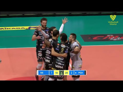 Emma Villas Aubay Siena vs. Sir Safety Susa Perugia - FIVB - SuperLega - Match Highlights