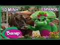 El Viejo Macdonald Tenia Una Granja 10 Minutos Canciones Barney
