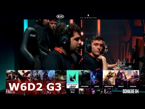 Fnatic vs Schalke 04 | Week 6 Day 2 S10 LEC Spring 2020 | FNC vs S04 W6D2