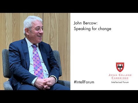 John Bercow | Speaking for change