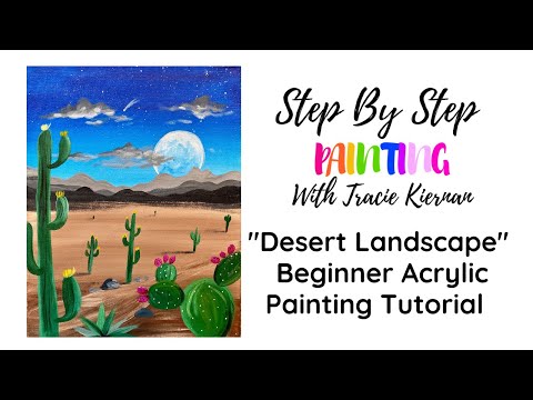 Desert Scene Beginner Tutorial