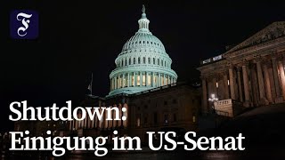 USA: Kommt das Ende des Shutdowns?