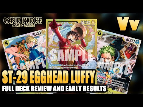 One Piece TCG: Full ST-29 Starter Deck Review - Going Over New Cards, Early Results, and Deck Lists