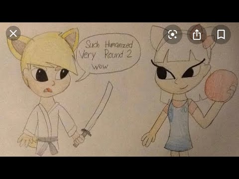 Doge vs hello kitty|GLRB-Gacha life rap battle