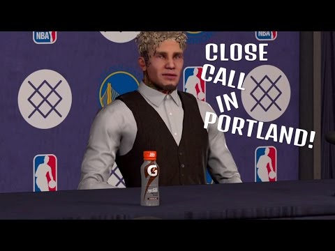 Nba 2k16 Mycareer Ep74 CLOSE CALL IN PORTLAND