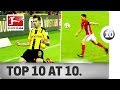 Top 10 Goals after 10 Matchdays - Alonso, Lewandowski, Guerreiro & More
