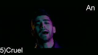 ZAYN TOP 5 HIT SONG || After One Direction Left