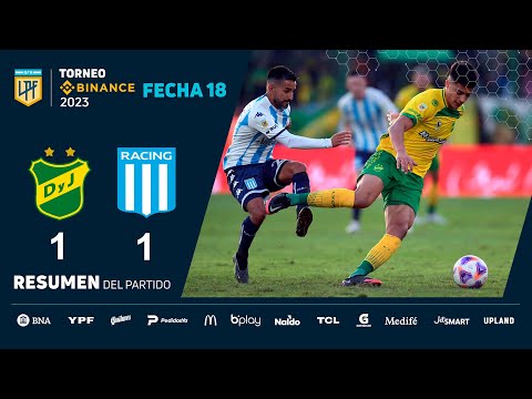 #TorneoBinance 2023 | Fecha 18 | resumen de Defensa y Justicia - Racing