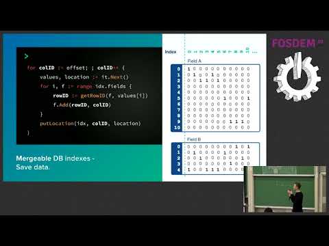 Git database with bitmap index
