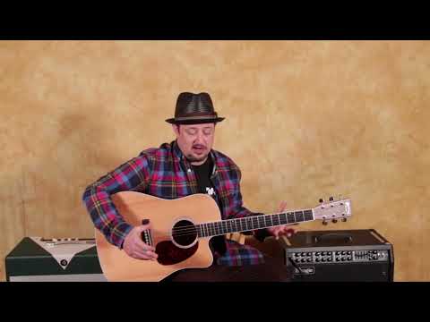 Classic Acoustic Blues Lick, (....In a Weird tuning)