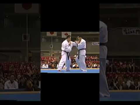 基本に忠実な1.2.左ハイキック田中 健太郎 選手 #shorts #karate