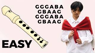 Download lagu YUNG KAI BLUE, easy flute recorder tutorial, animation mp3 Download lagu YUNG KAI BLUE, easy flute recorder tutorial, animation mp3