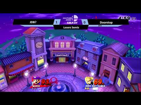 [SOS 4] Losers Semis - PBLK | JDB! (Mario) vs ZMS | Doorstop (ZSS)