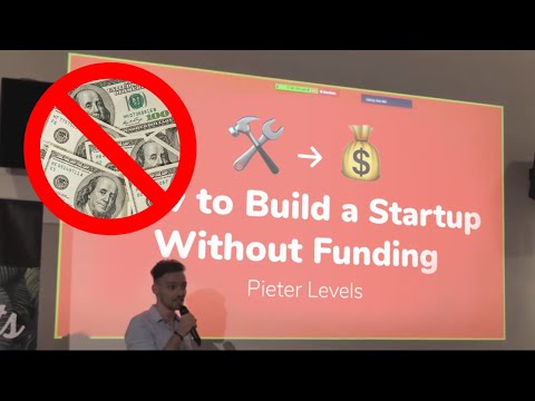 , title : 'How to Build a Startup Without Funding by Pieter Levels