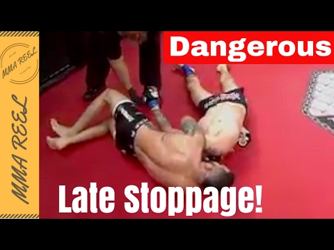 Dangerous late stoppage MMA: Sergio Quinones vs  Castle Williams TPF30