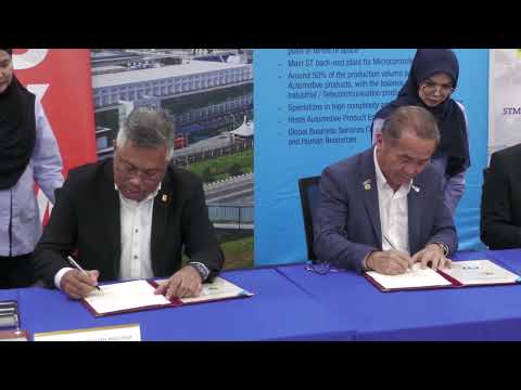 Video Majlis MoU UKM-STMicroelectronics