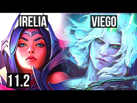 IRELIA vs VIEGO (MID) | 65% winrate, 6 solo kills | KR Master | v11.2