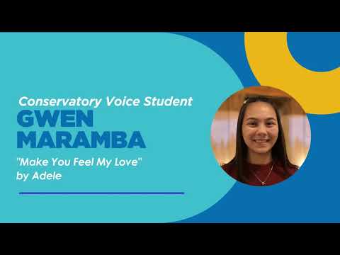 Make You Feel My Love by Adele | Gwen Maramba, Voice | Merit School of Music