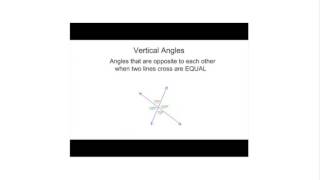 Finding Angles Measures without a Protractor