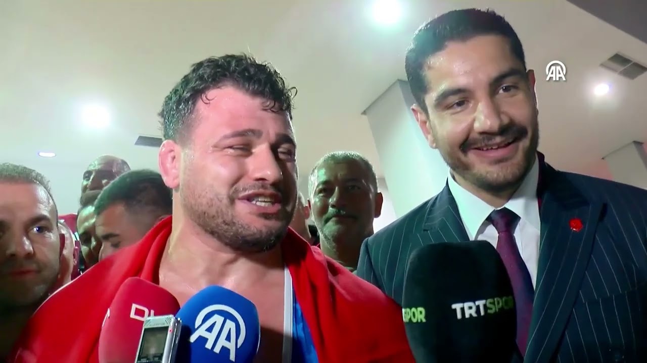 Tarihe geçen milli güreşçi Rıza Kayaalp, duygularını anlattı