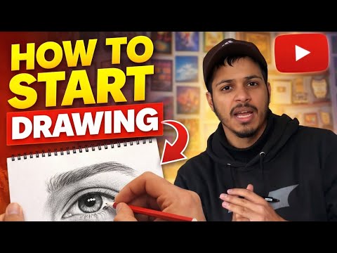 How to start drawing (part 1) follow for more parts 
