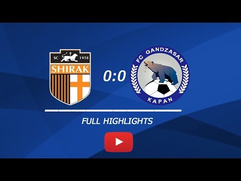 Matchday 6 FC Shirak Gyumri - FC Gandzasar-Kapan 0-0. Full Highlights