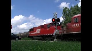 preview picture of video 'CP Rail Tanker Train'