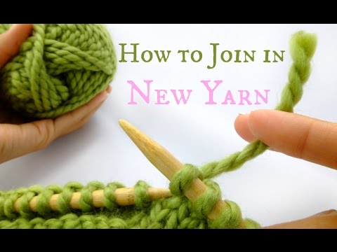 So verbinden Sie neues Garn – Einfaches Strick-Tutorial!