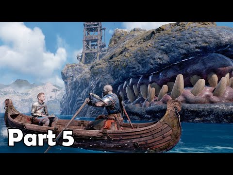 GOD OF WAR RAGNAROK - Gameplay Part 5 - The Whale (FULL GAME)