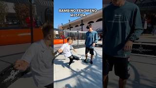BAMBINO TROPPO FORTE 🤯 #calcio #tunnel #1vs1 #freestyle #streetsoccer #nutmeg #sfida #street #show