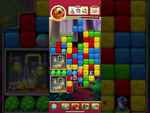 Toon Blast level 5484 No Boosters